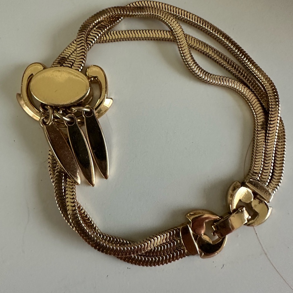 Monet Gold Bracelet